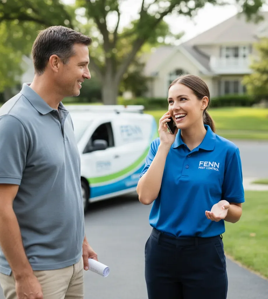 Fenn Pest Control customer support in Riverdale